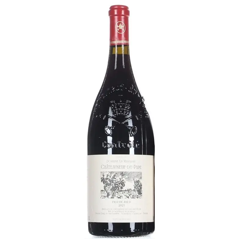 Domaine La Manarine Chateauneuf du Pape Pied de Baud 2021 Magnum