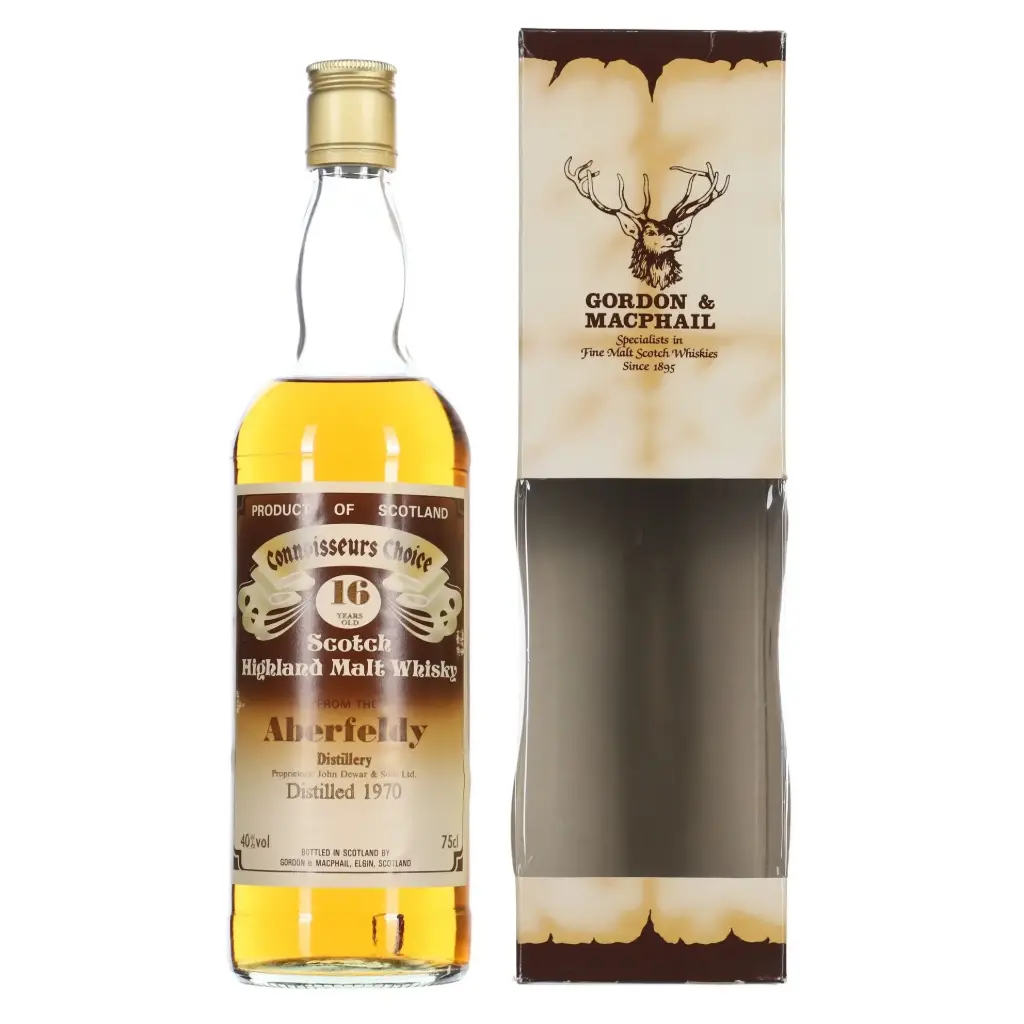 Aberfeldy 16YO (Gordon & MacPhail) Connoisseur's Choice Distilled 1970 (OCC/1)