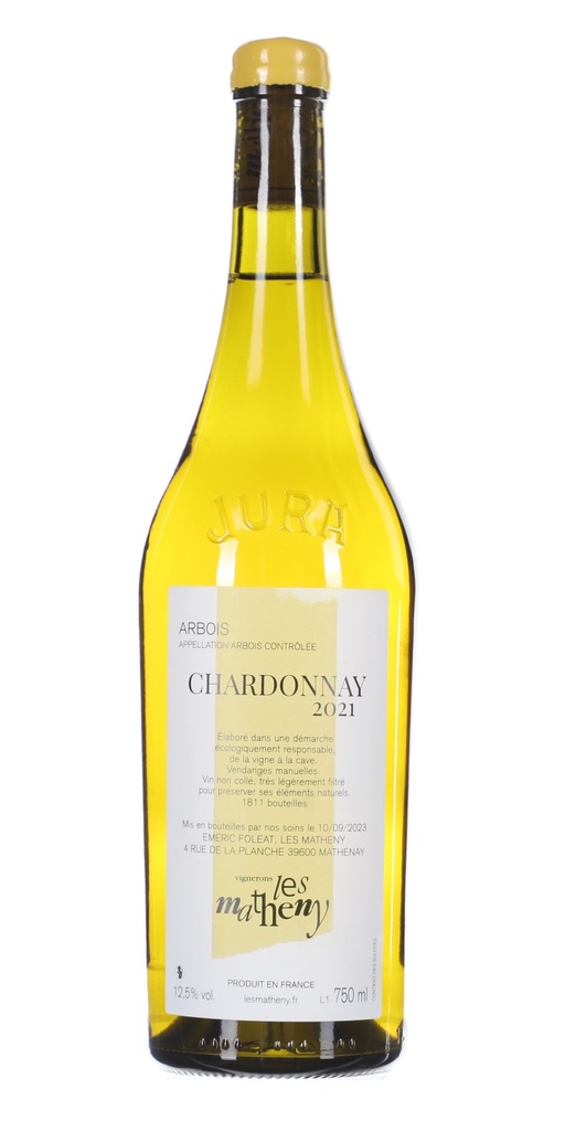 Les Matheny Arbois Chardonnay 2021