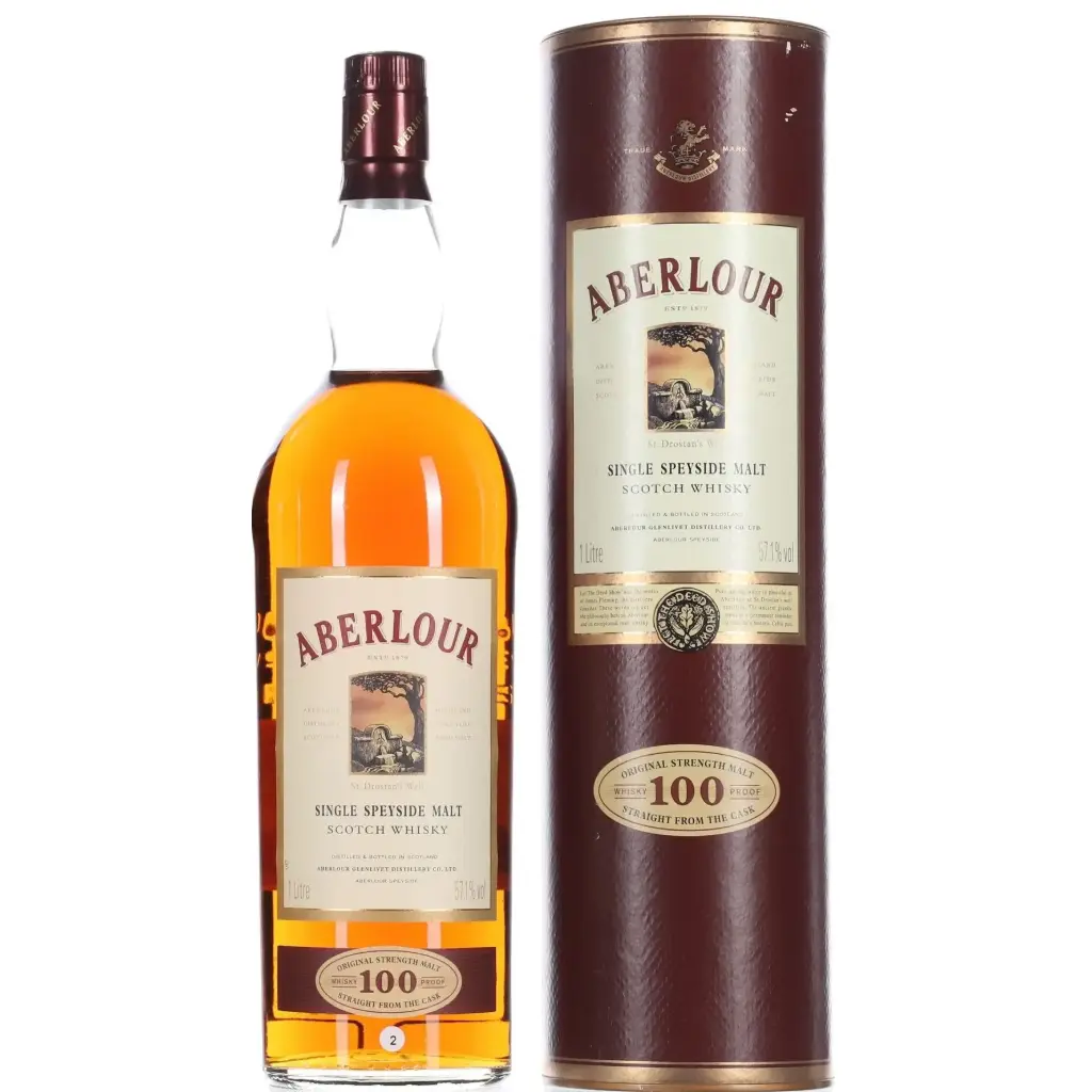 Aberlour 100 Proof Original Cask Strength 1990s Release (100cl) (OCC/1)