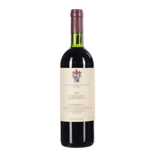 [MDGBRCG90] Marchesi di Gresy Barbaresco Martinenga Camp Gros 1990