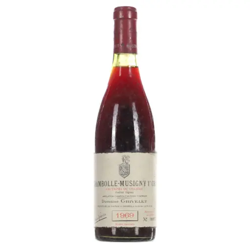 [GRIVCMPC69] Grivelet Chambolle Musigny 1er Cru Les Vignes du Chateau Vieilles Vignes 1969
